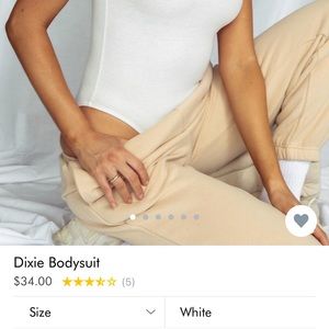 Cute form fitting bodysuit